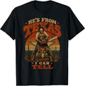 Hes Texas Tell Chainsaw Horror Halloween Costume Unisex T-shirt, Sweatshirt, Hoodie (1)