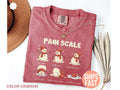 Comfort Colors Pain Scale Snowman Christmas Holiday Humor Xmas Nurse Christmas (1)