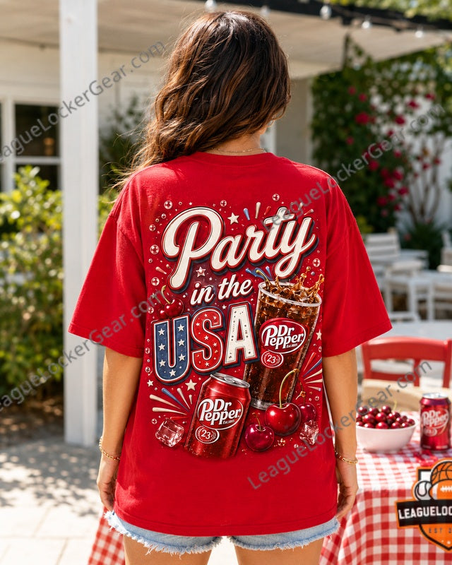 Dr Pepper Party in the USA Cherries Ice T-Shirt