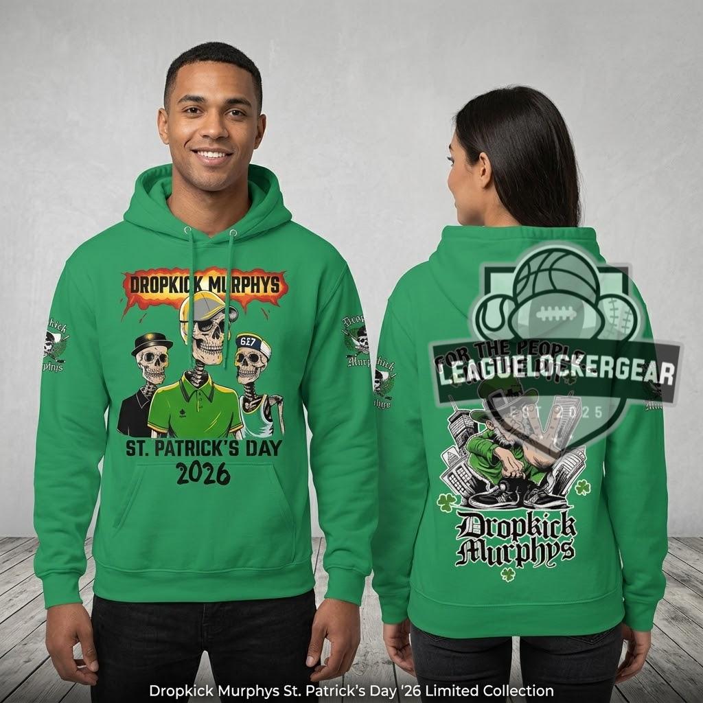 Dropkick Murphys St. Patrick’s Day 2026 Pullover Hoodie