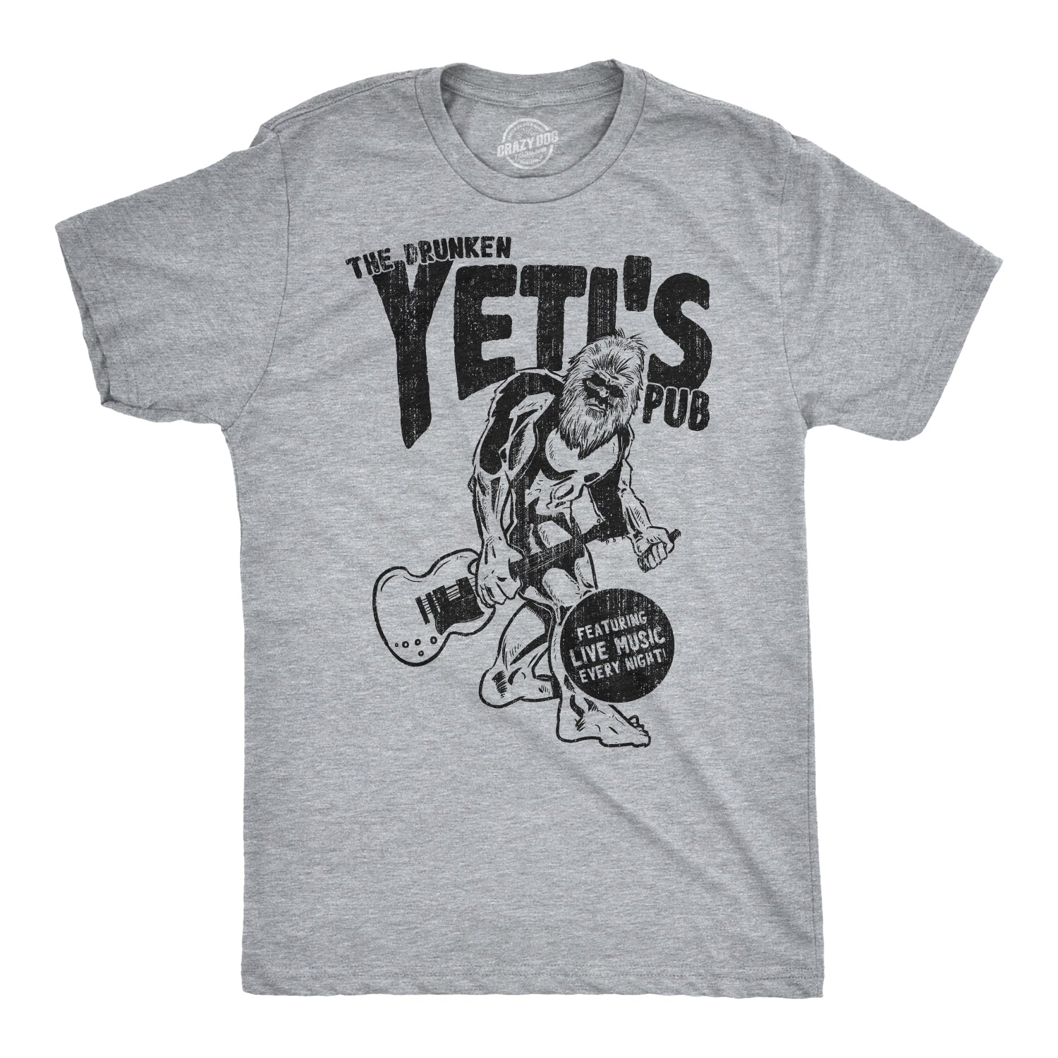 Drunken Yeti Pub Men's T Shirt