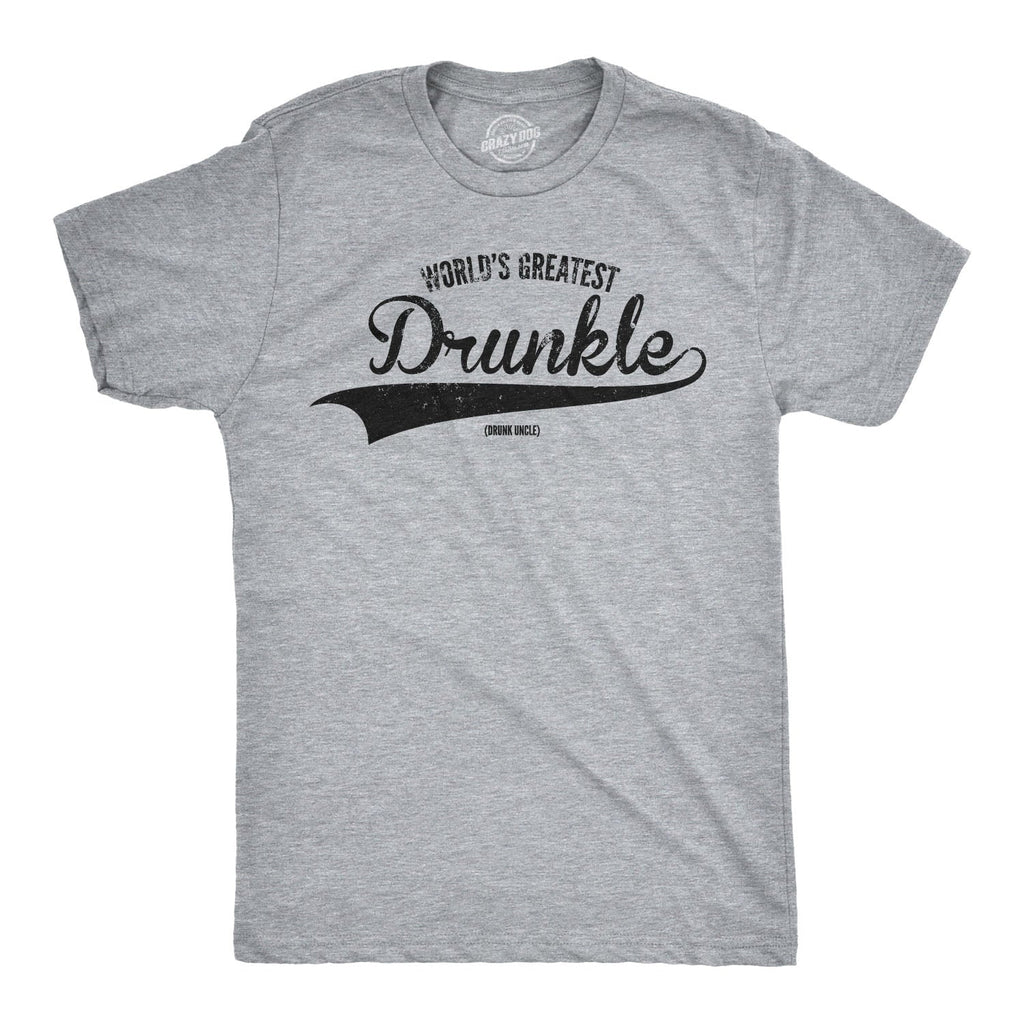 World's Greatest Drunkle Men's T Shirt