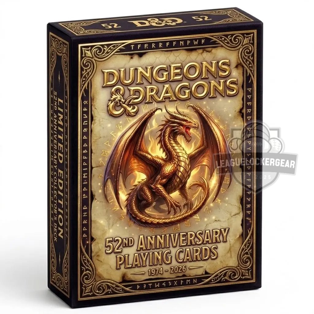 Dungeons & Dragons 52nd Anniversary 1974-2026 Playing Cards
