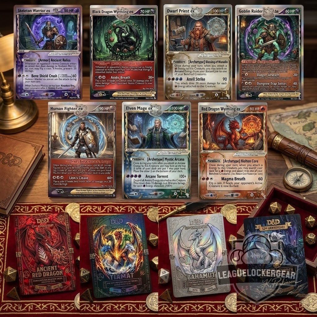 Dungeons & Dragons 52nd Anniversary Hobby Box Cards