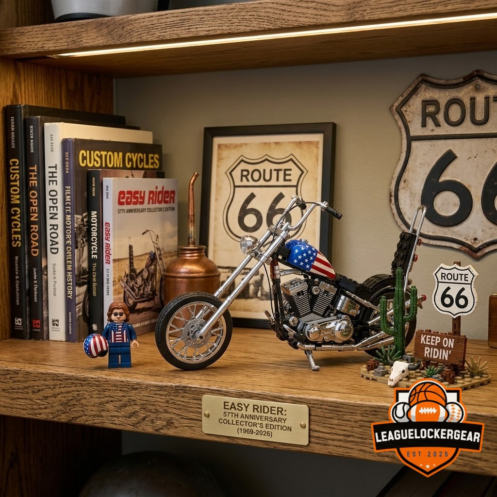 Easy Rider Route 66 Anniversary Collector Building Brick Set