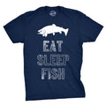 Eat Sleep Fish Men's T Shirt