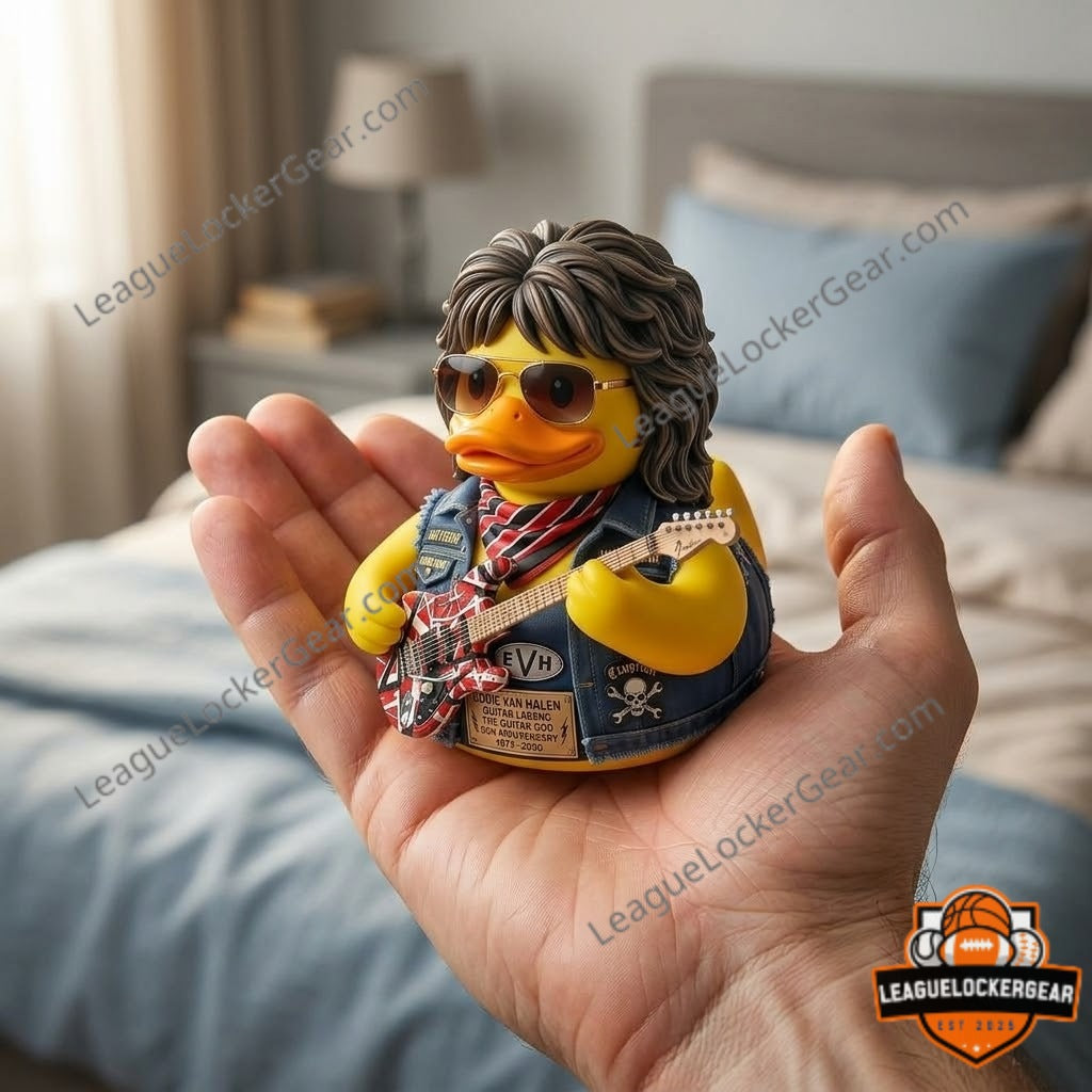 Eddie Van Halen 52nd Anniversary 1980 World Tour Rubber Duck