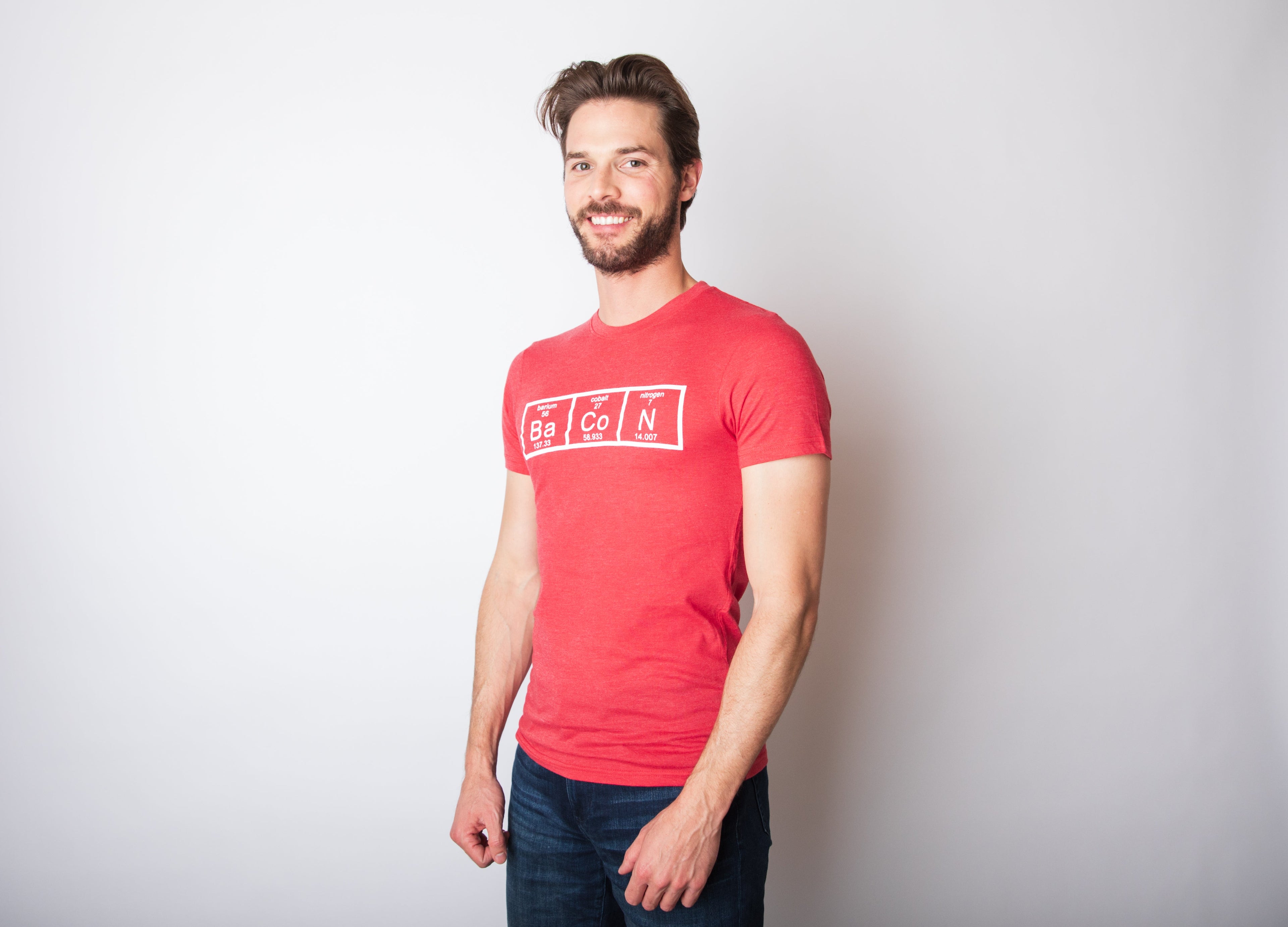Chemistry Of Bacon Men's T Shirt