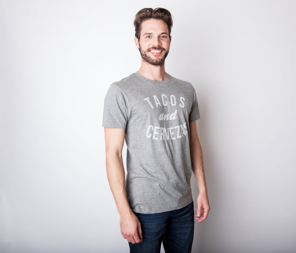 Tacos and Cervezas Men's T Shirt
