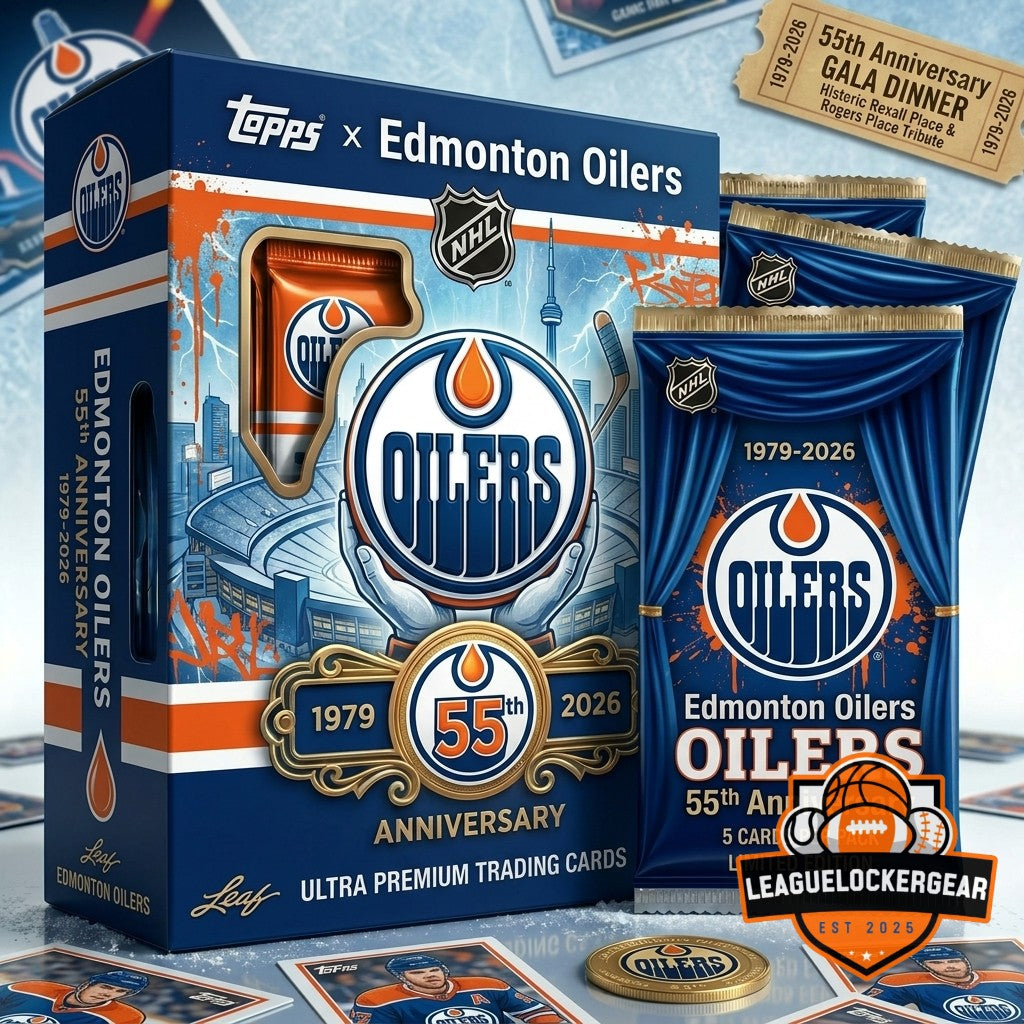 Edmonton Oilers 55th Anniversary 1979-2026 Hobby Box