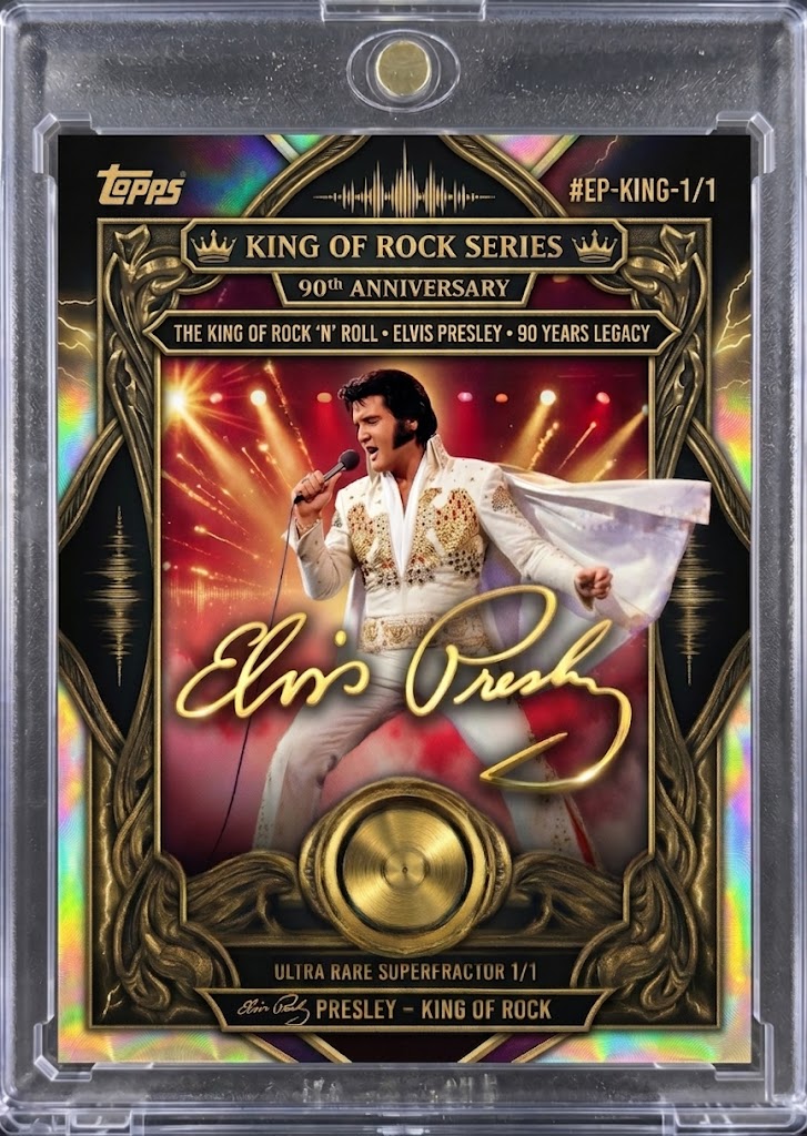 Elvis Presley 90th Anniversary Trading Cards