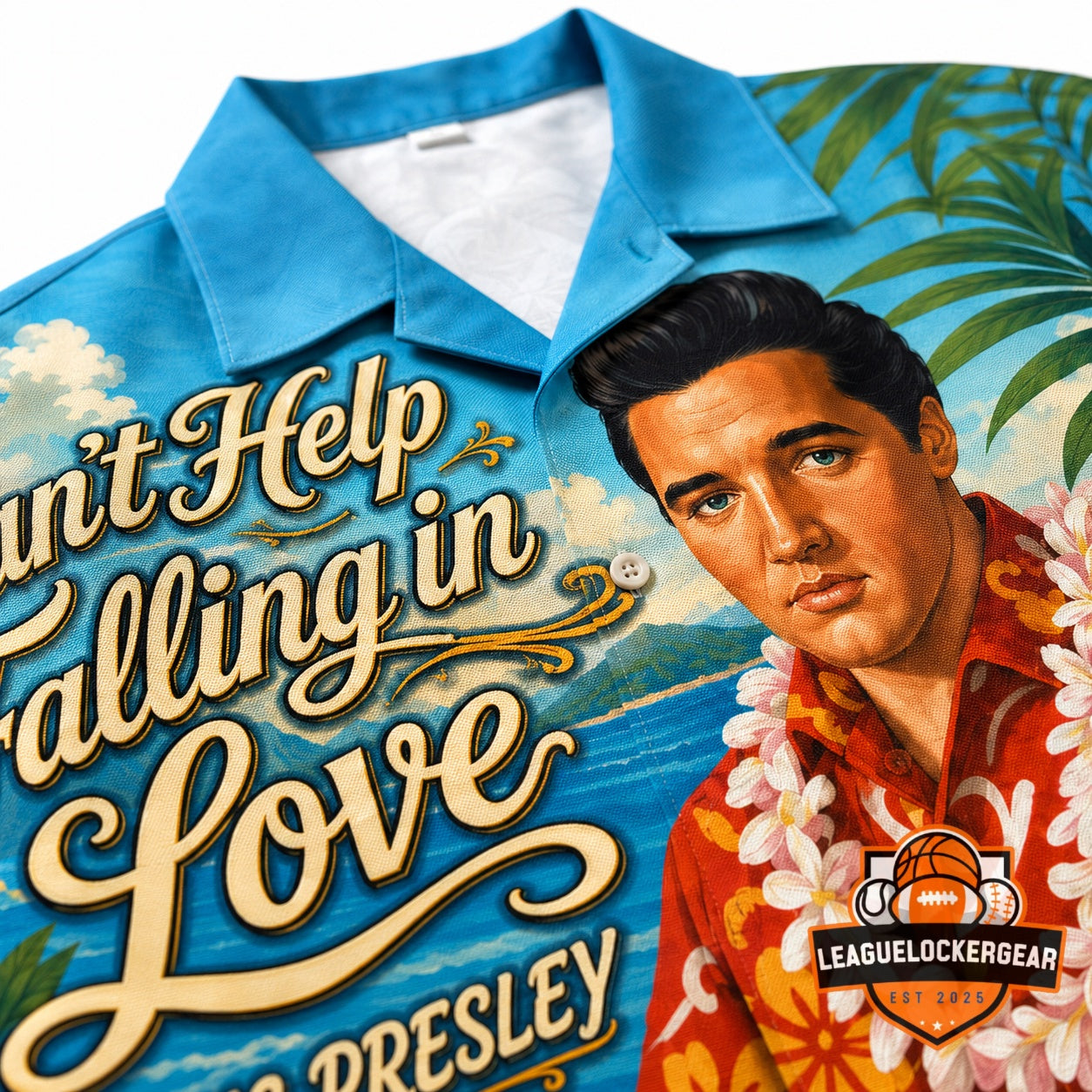Elvis Presley Can’t Help Falling in Love Hawaiian Shirt