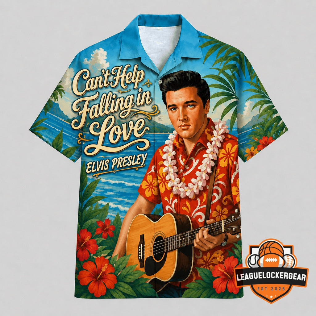 Elvis Presley Can’t Help Falling in Love Hawaiian Shirt