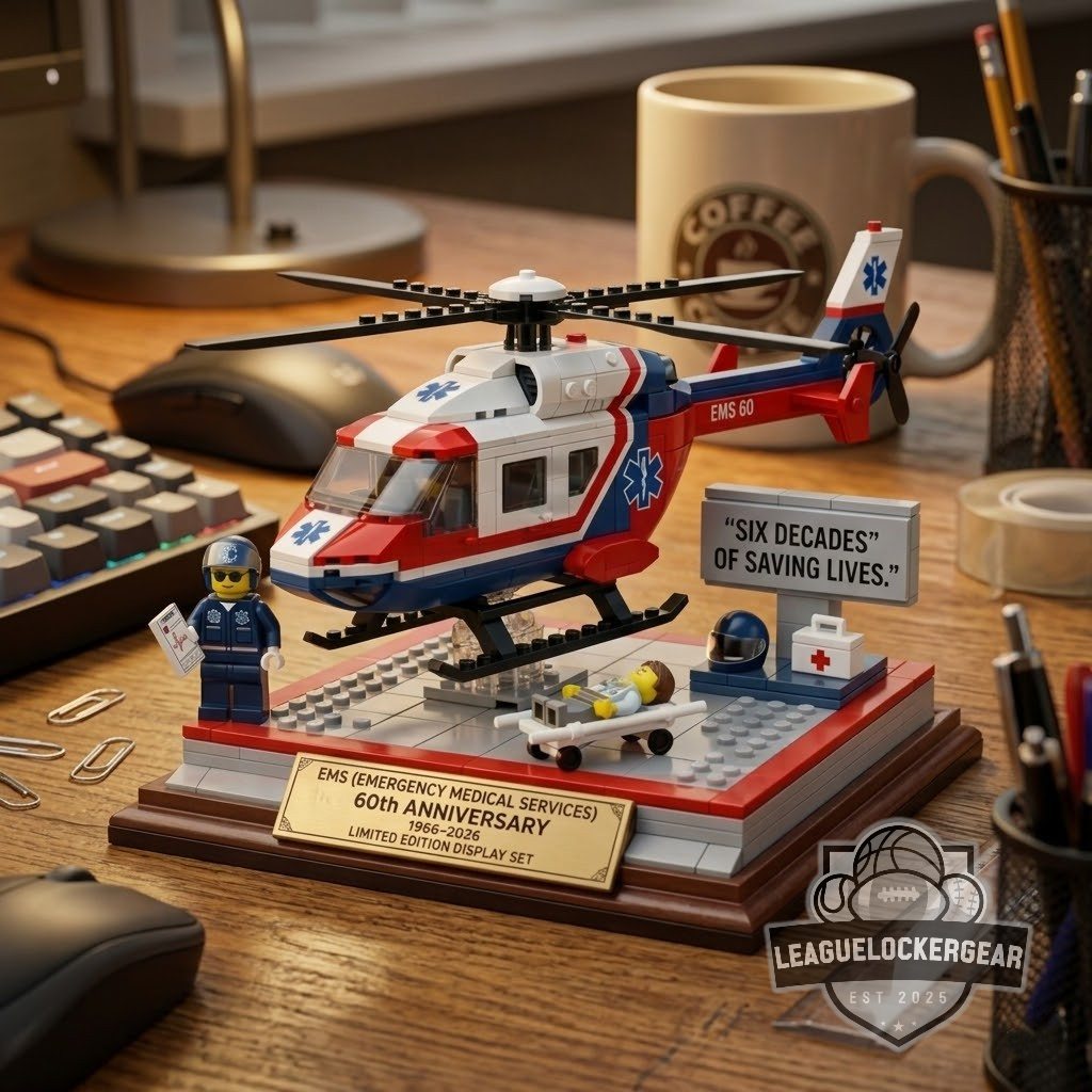 EMS Emergency Medical Services 60th Anniversary 1966-2026 Lego Display Set