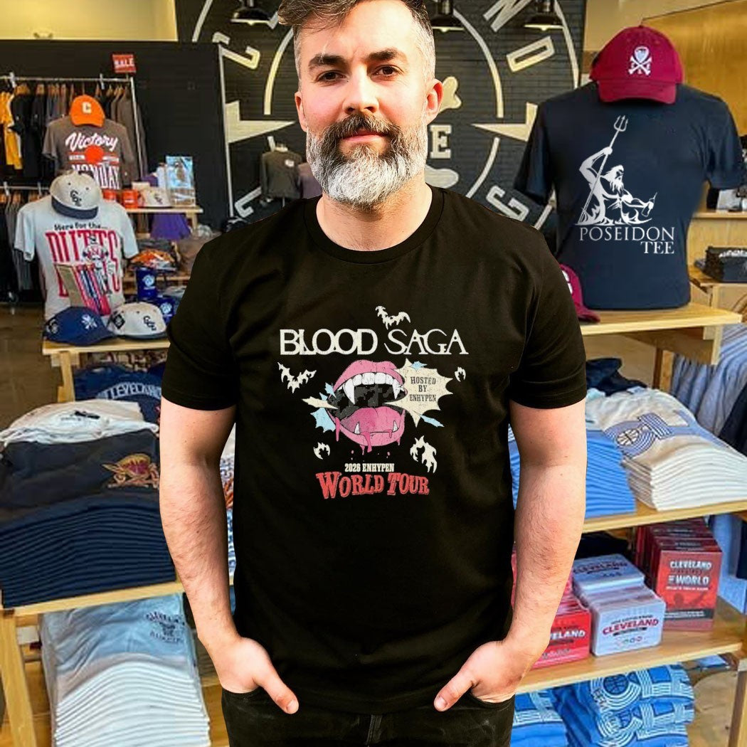 Enhypen Blood Saga World Tour T-shirt