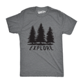 Explore Pine Trees Men's T Shirt