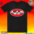 Express Yourself With The Kmfdm Oval Tumbling Logo T-shirt