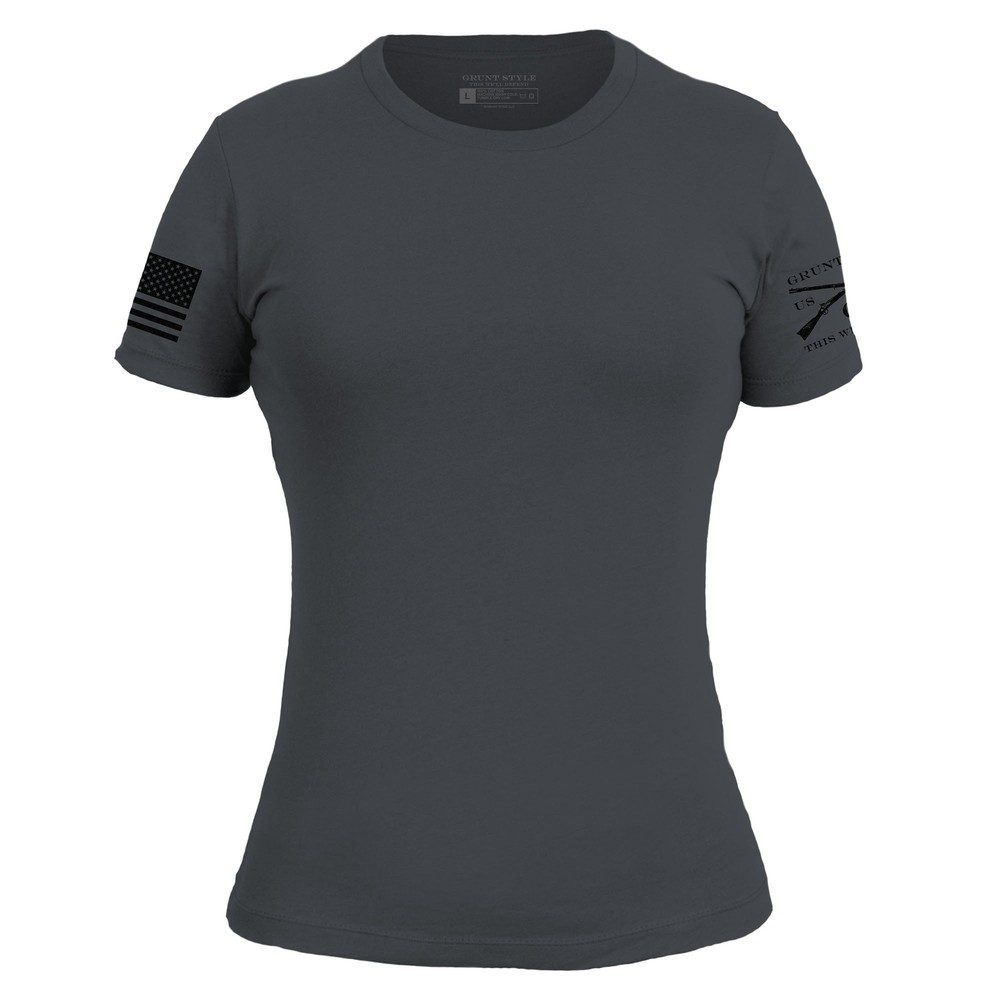 Basic T-Shirt Women's Slim Fit - Heavy Metal