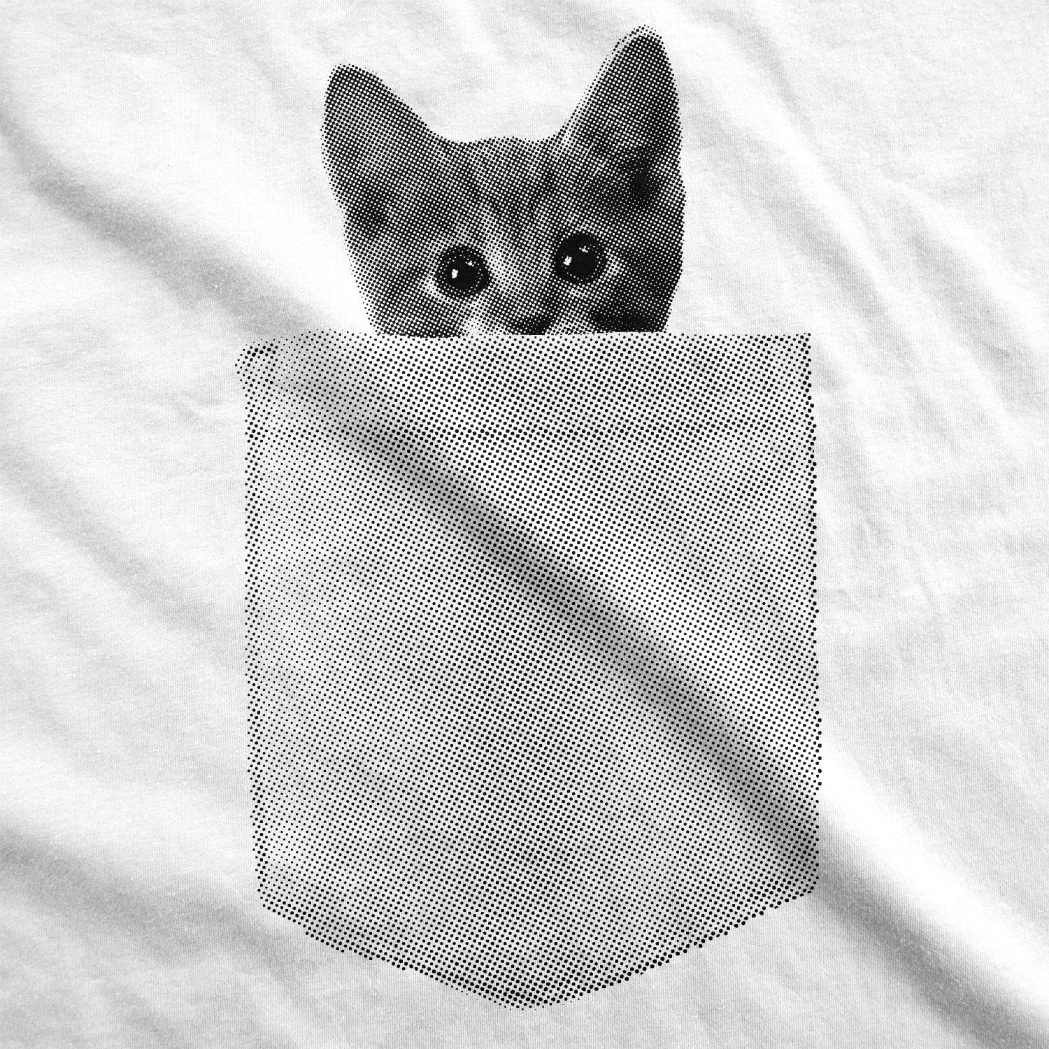 Pocket Cat Men's T Shirt