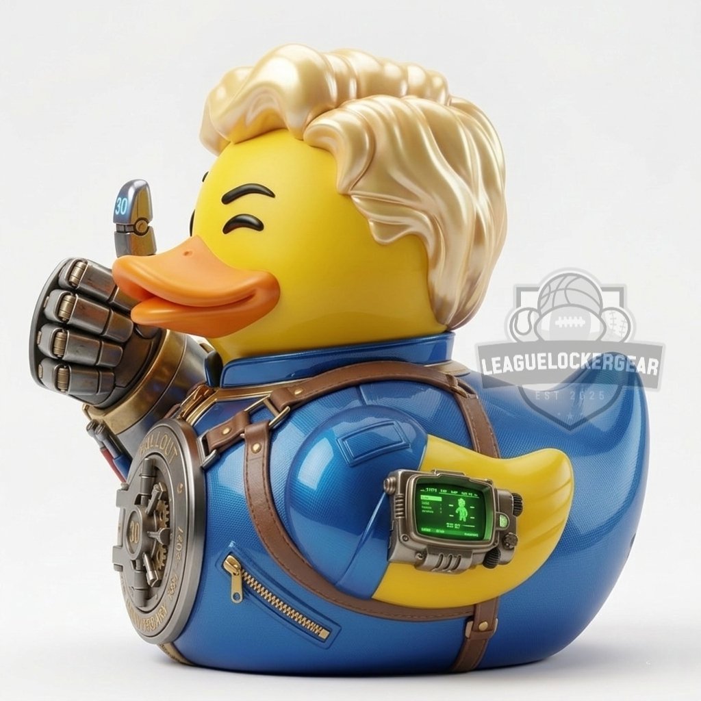 Fallout 30th Anniversary Vault Boy Rubber Duck Figure