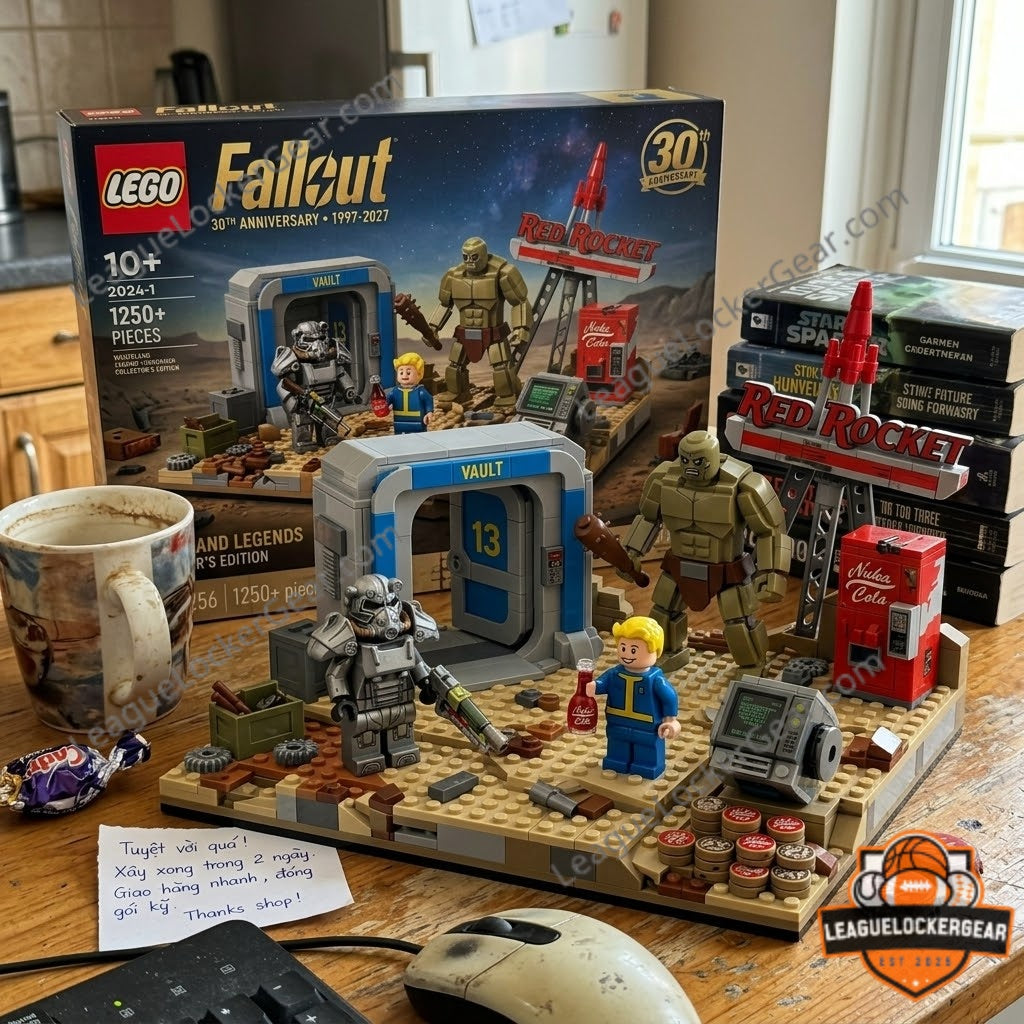 Fallout 30th Anniversary 1997-2027 Wasteland Legends Building Set