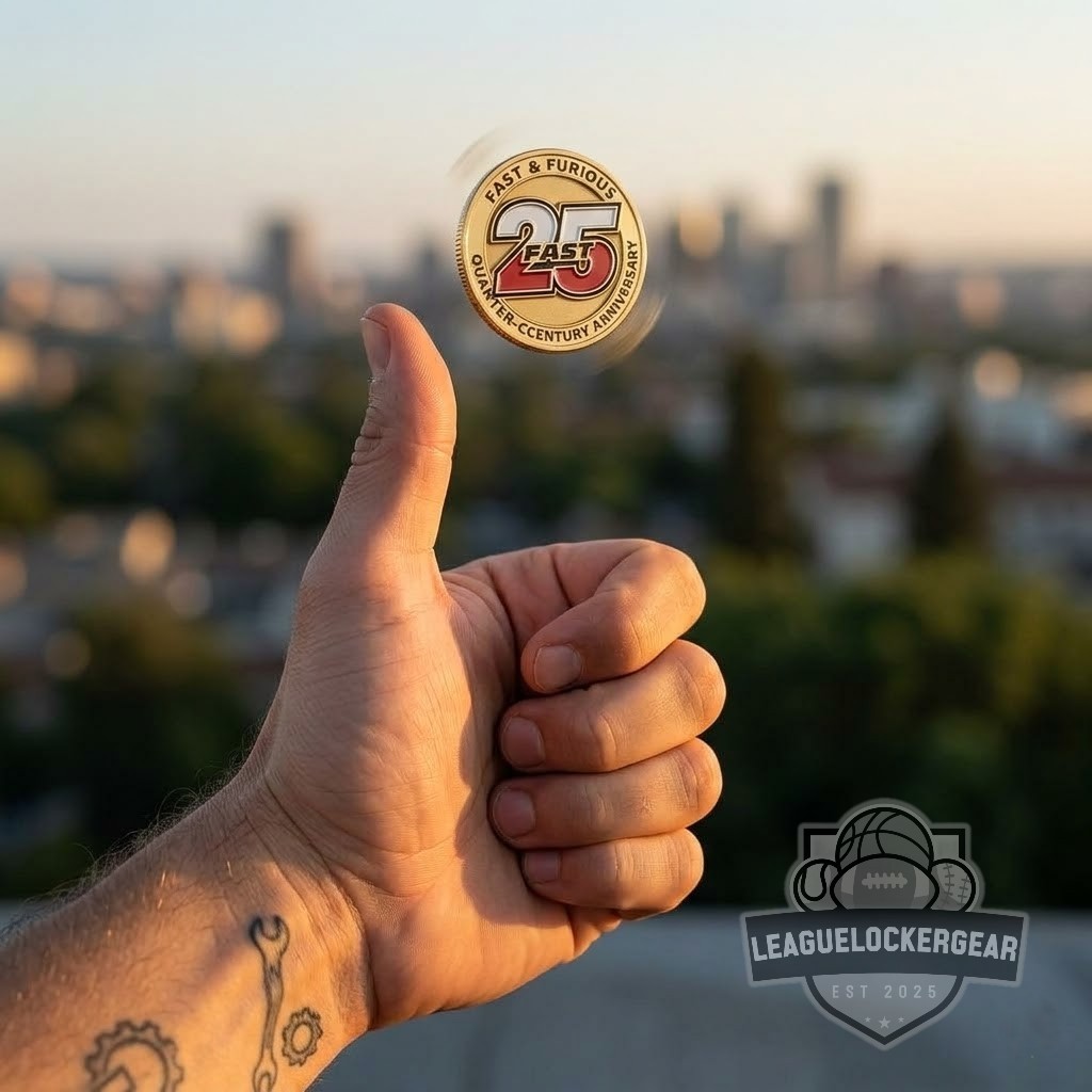 Fast & Furious 25th Quarter-Century Anniversary Commemorative Coin
