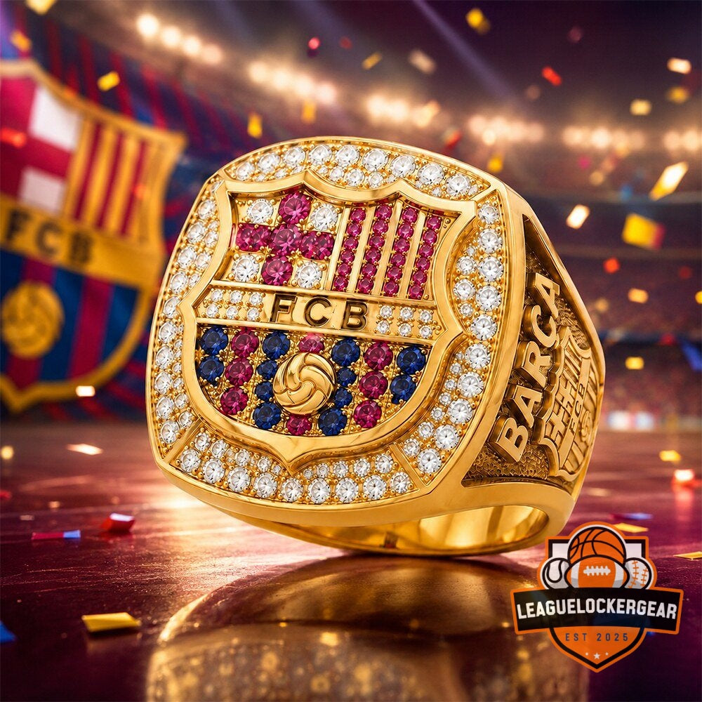 FC Barcelona Championship 2026 Jewelry Ring