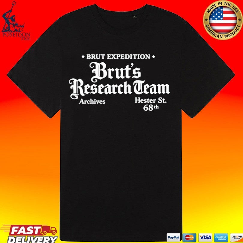 Finn Wolfhard Brut Expedition Brut’s Research Team T-shirt