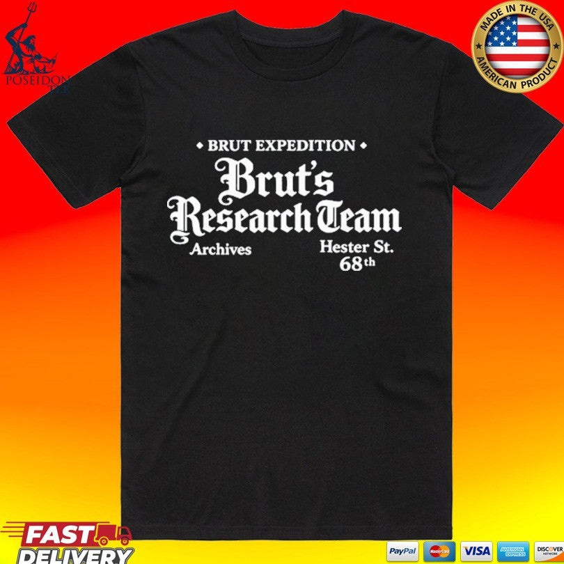 Finn Wolfhard Brut Expedition Brut’s Research Team T-shirt