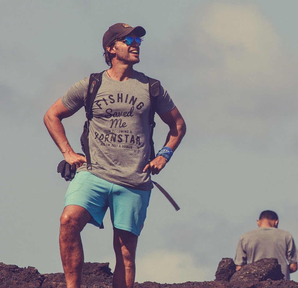 Fishing Saved Me Men's T Shirt