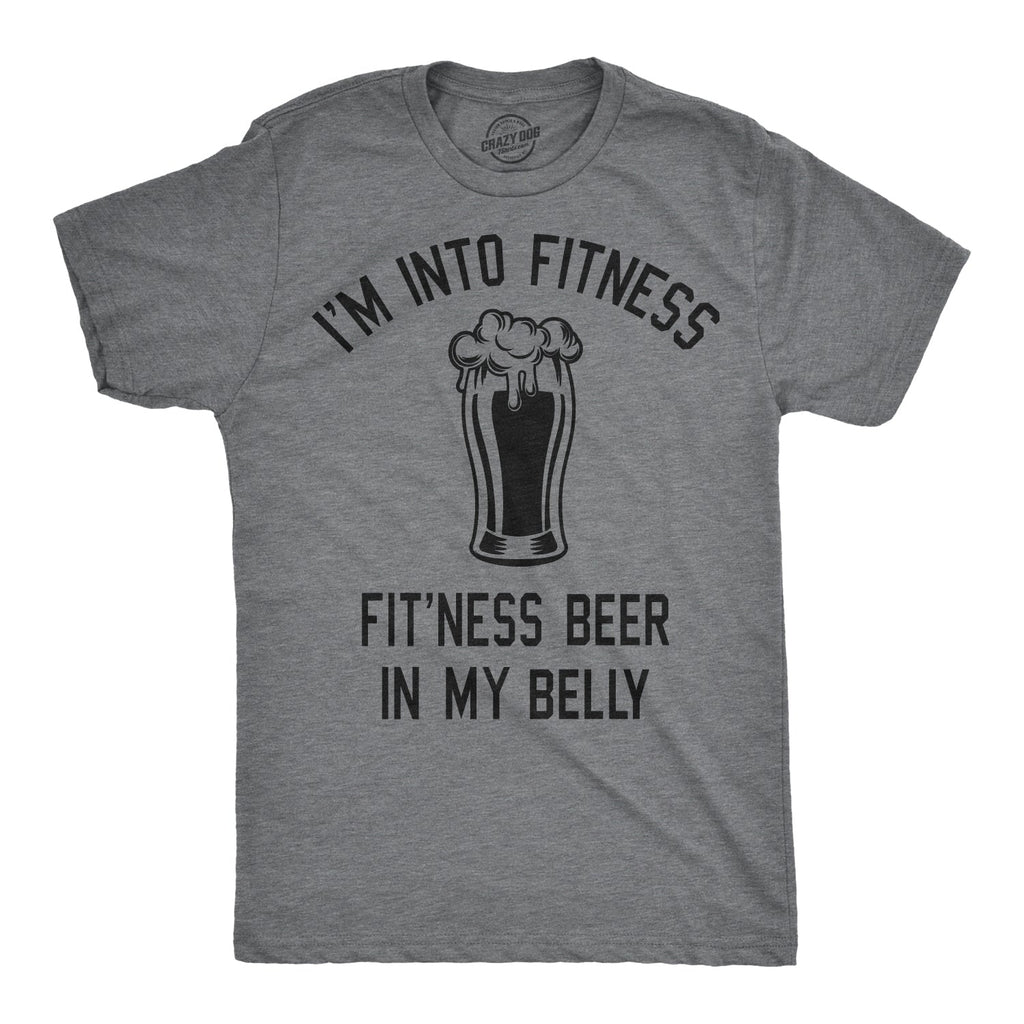Fitness Beer In My Belly Men's T Shirt