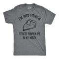 Fitness Pumpkin Pie In My Mouth Men's T Shirt