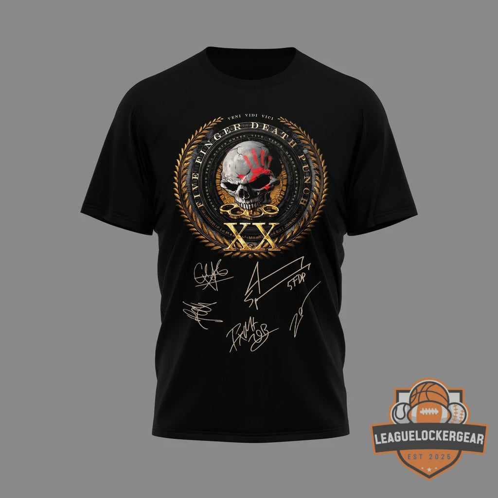 Five Finger Death Punch 20th Anniversary Eye of the Storm T-Shirt