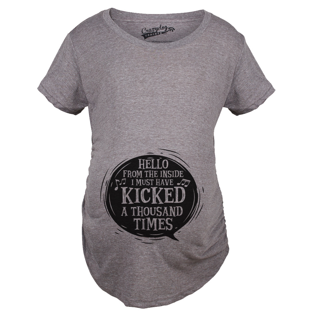 Hello From The Inside Maternity T Shirt
