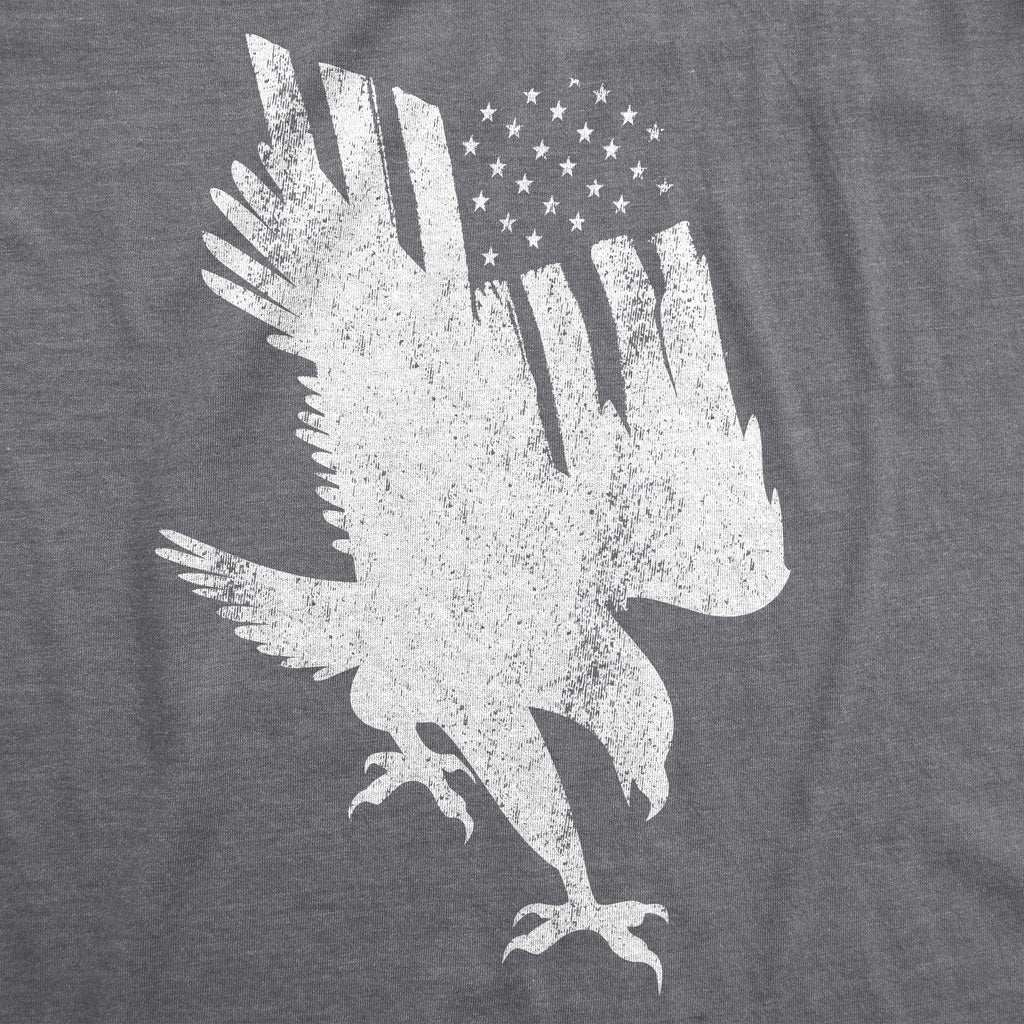 Flag Into Eagle Men's T Shirt