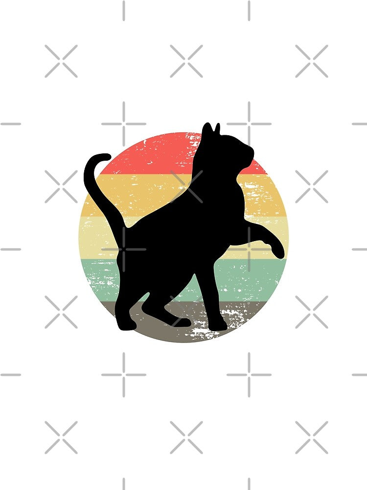 Cat Retro T Shirt, Cat Retro Shirt, Retro Cat by DesignsbyPhilee