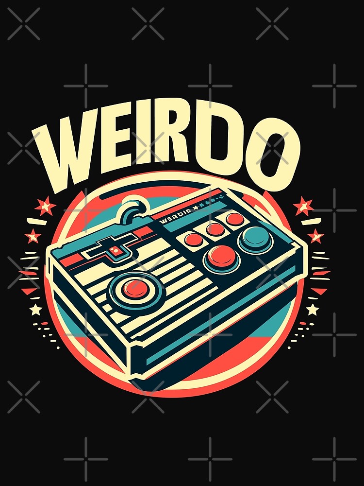 Weirdo in Style - Minimal and Modern Typography retro gaming by diegomenjivar92