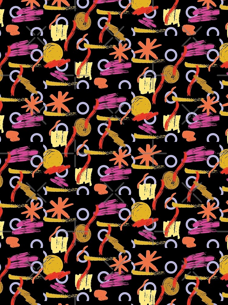 Retro 80s pattern by fra02