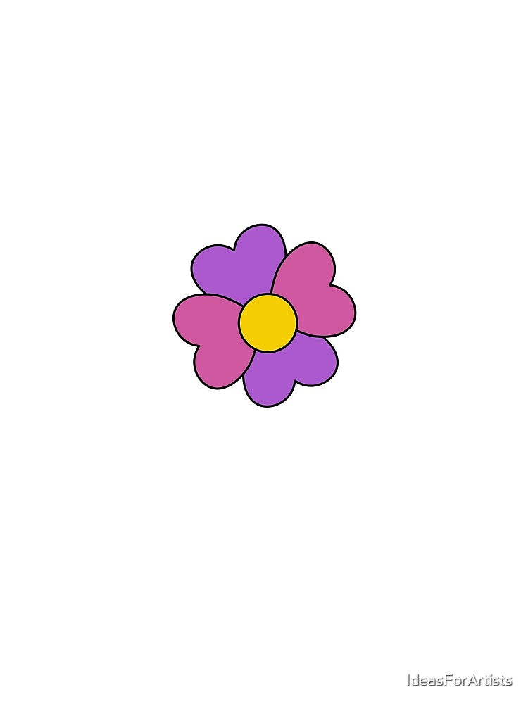 Retro Hippi Flower by Inspirationmotivation