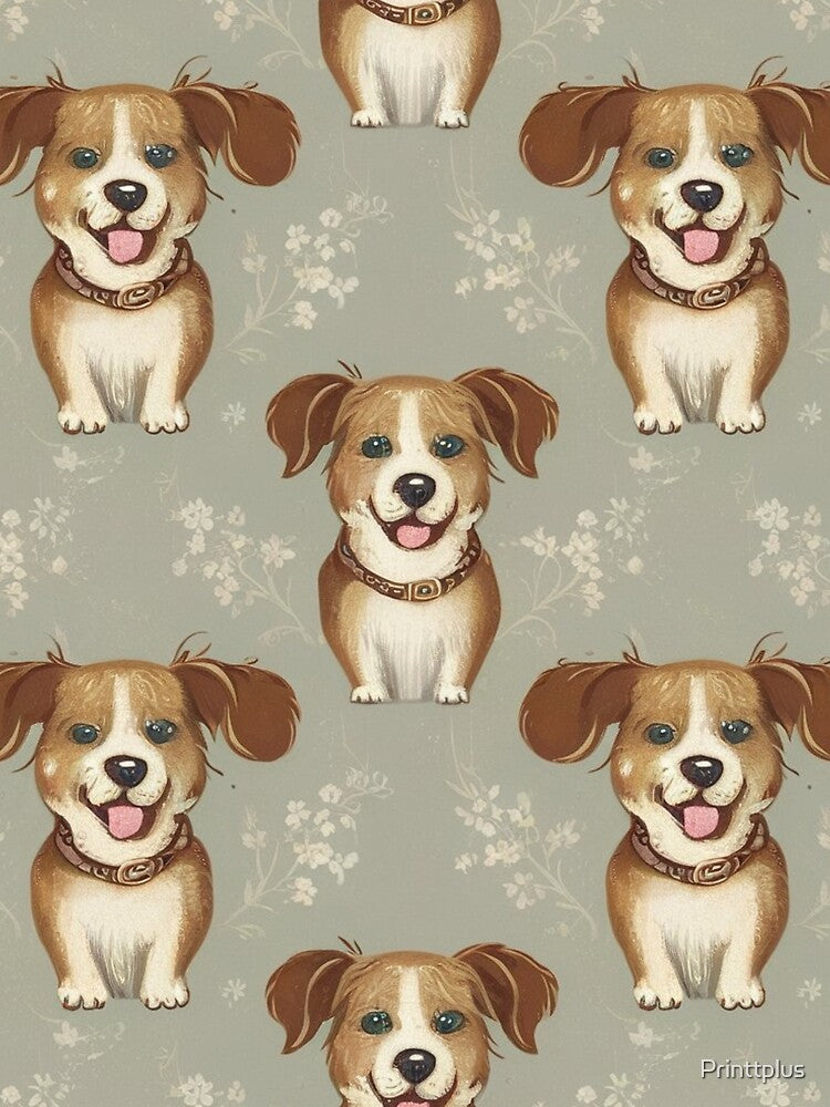 Vintage Dog Style by Printtplus
