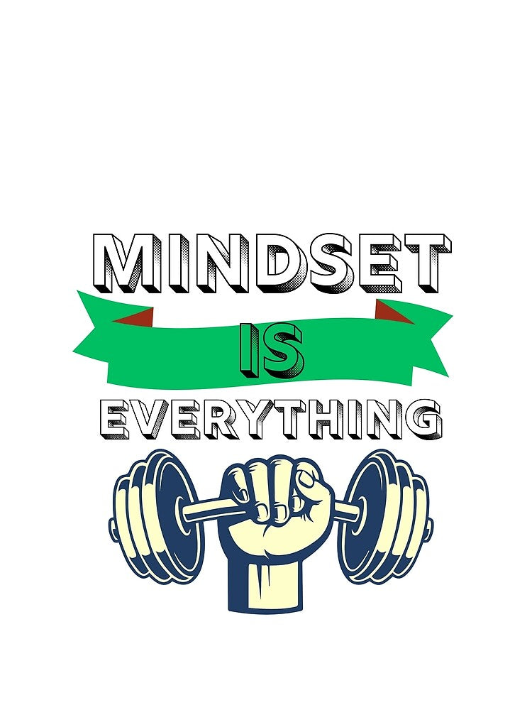 Mindset Is Everything Gym Motivation T-Shirt Design by bulbul Islam