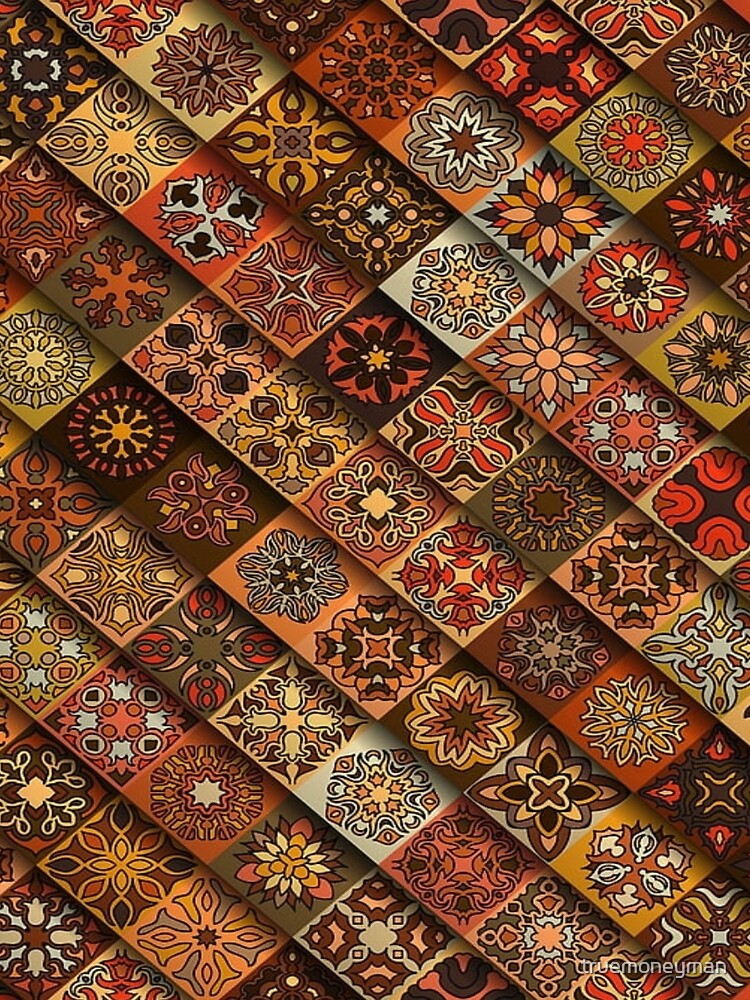 Boho aesthetic #11: bohemian pattern illustration premium design by truemoneyman