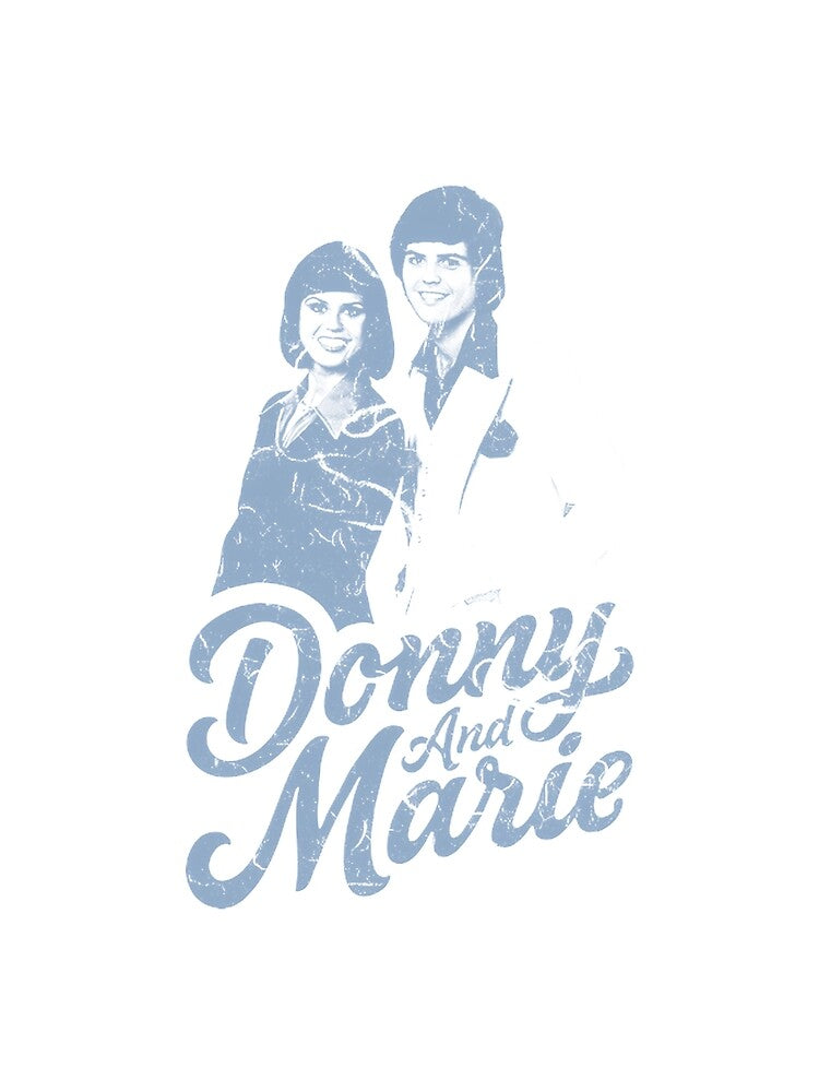 Retro Donny And Marie Osmond by Tiffany Chase