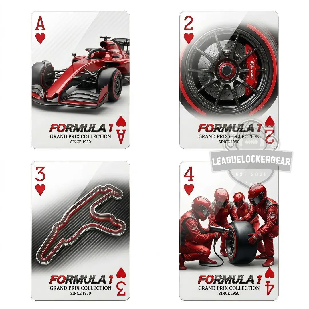 Formula 1 Collector’s Edition Poker Cards