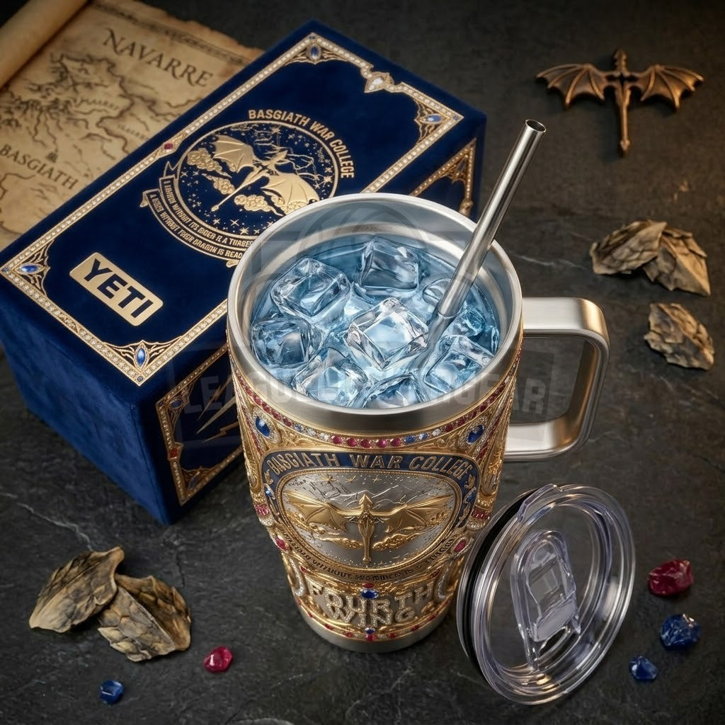 Fourth Wing Basgiath War College Tumbler