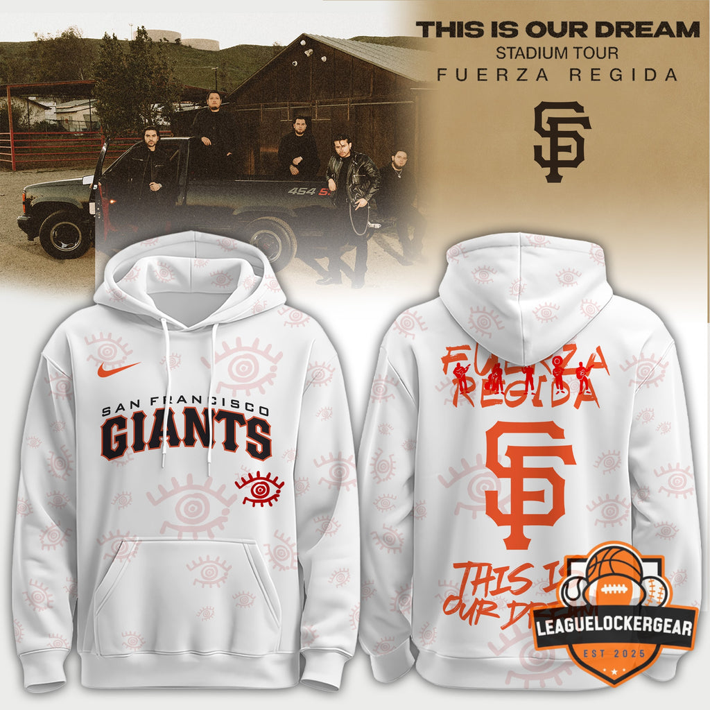 MLB x Fuerza Regida This Is Our Dream Stadium Tour Hoodie