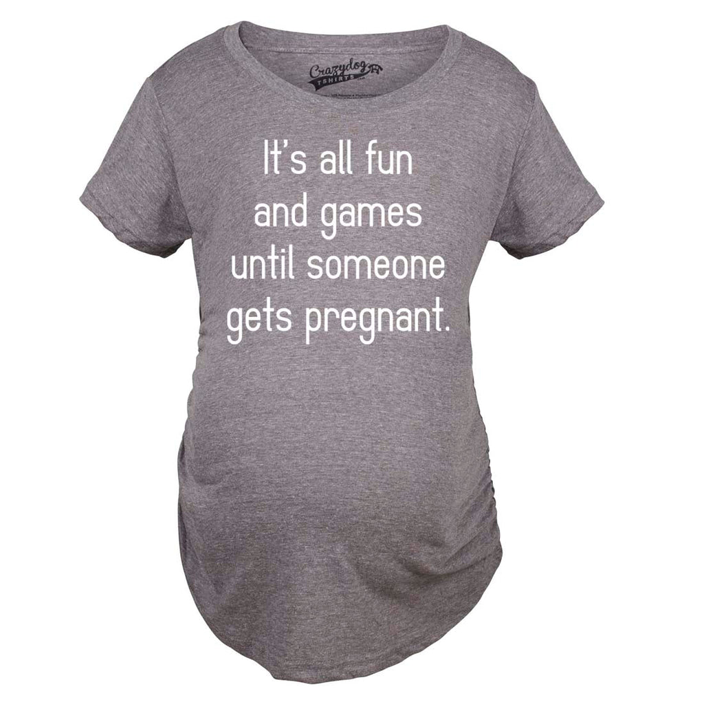 Fun And Games Maternity T Shirt