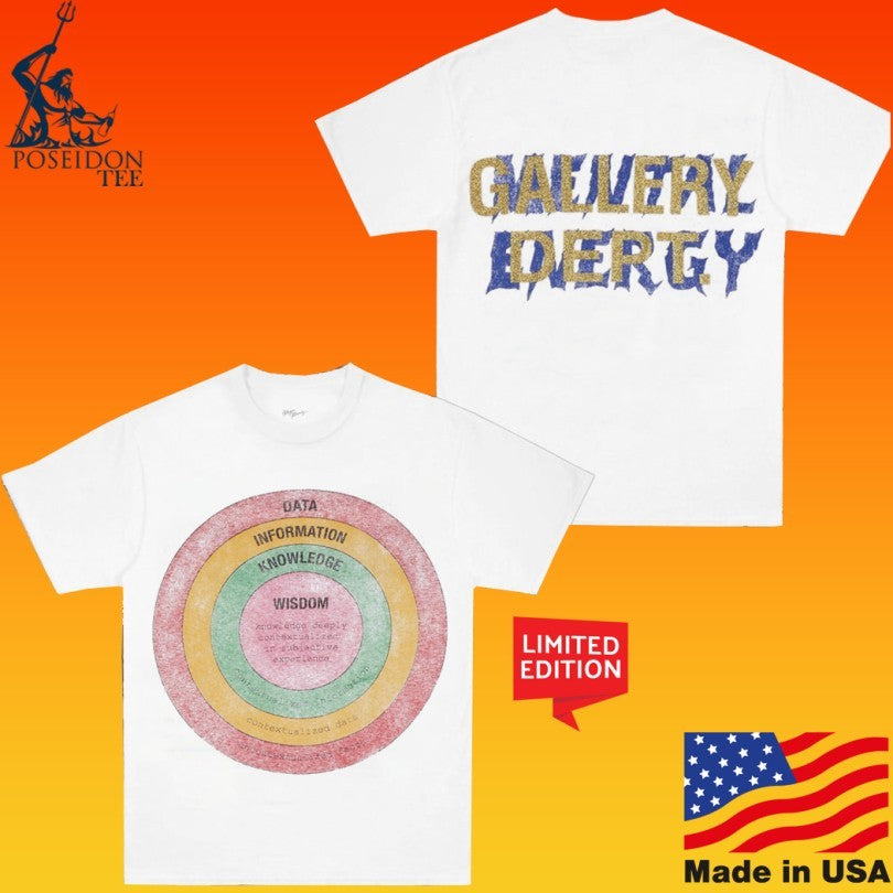 Gallery Dept Data Information Knowledge Wisdom T-shirt