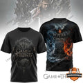 Game of Thrones Winter Is Coming 2026 3D T-Shirt