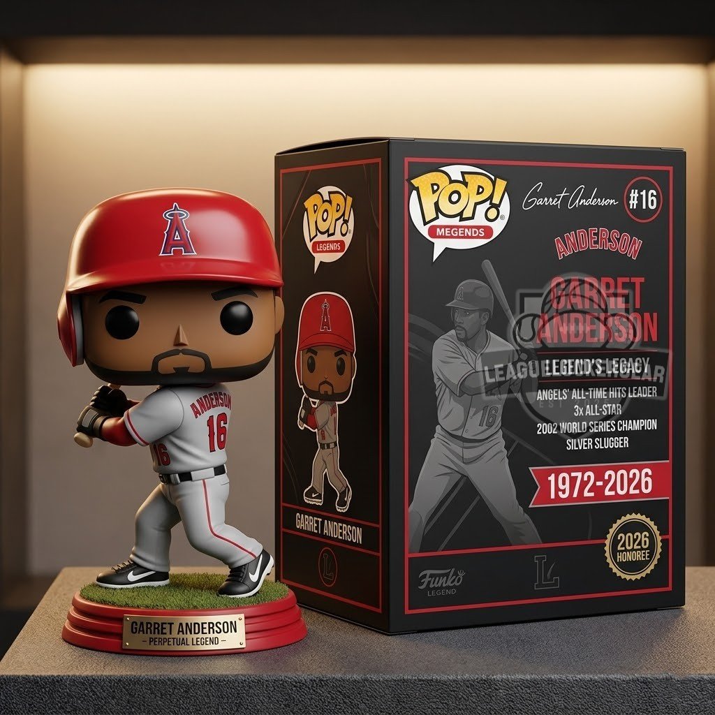 Garret Anderson Los Angeles Angels Legends Funko Pop